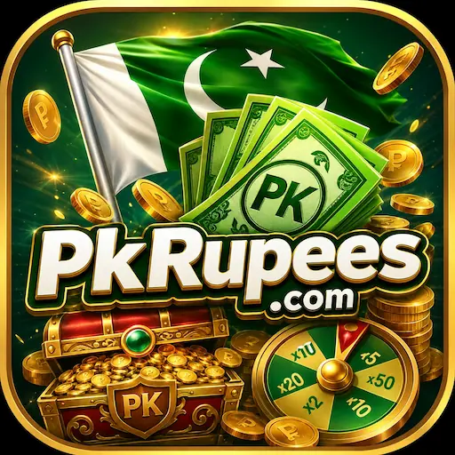 PKRupees Game logo icon for online gaming in Pakistan