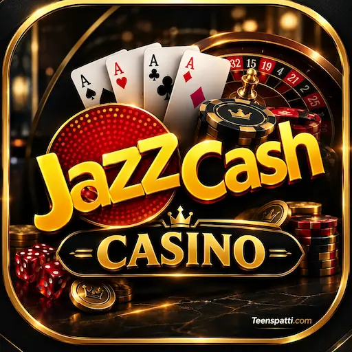 Jazzcash casino game logo icon image